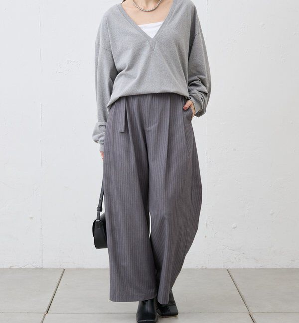  「【ONIT】ディープVネックカットソー」|Tシャツ・カットソー|