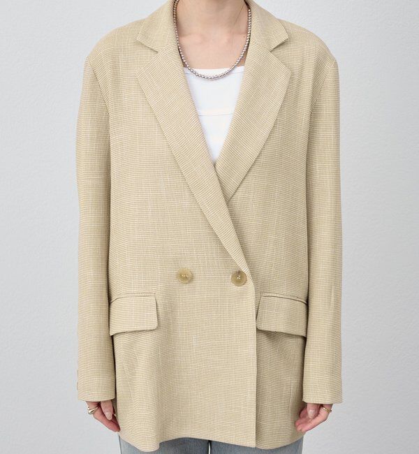  「《名品ジャケット》からみ織りジャケット」|テーラードジャケット|