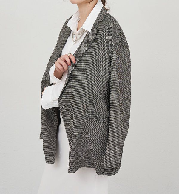  「《名品ジャケット》からみ織りジャケット」|テーラードジャケット|