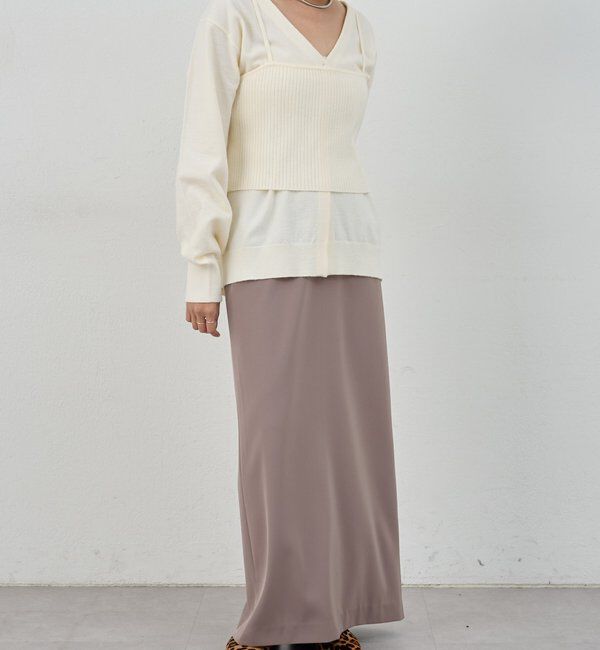  「ビスチェセットカーディガン」|カーディガン|