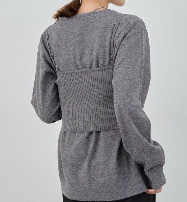  「ビスチェセットカーディガン」|カーディガン|