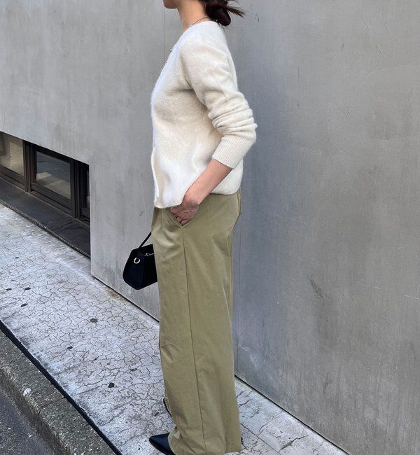  「ラクーンペプラムカーディガン」|カーディガン|