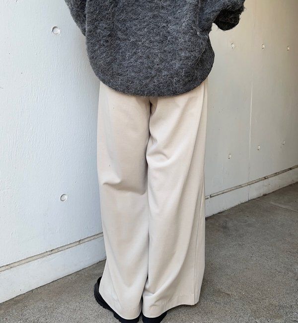  「【インフルエンサー＠tsuru00コラボ】3タックスラックスパンツ」|チノ|