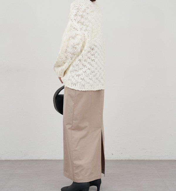  「テクスチャーオーバーニット」|パーカー|