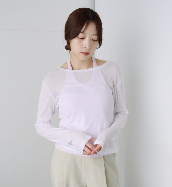  「ベーシックシアーロンTEE」|Tシャツ・カットソー|