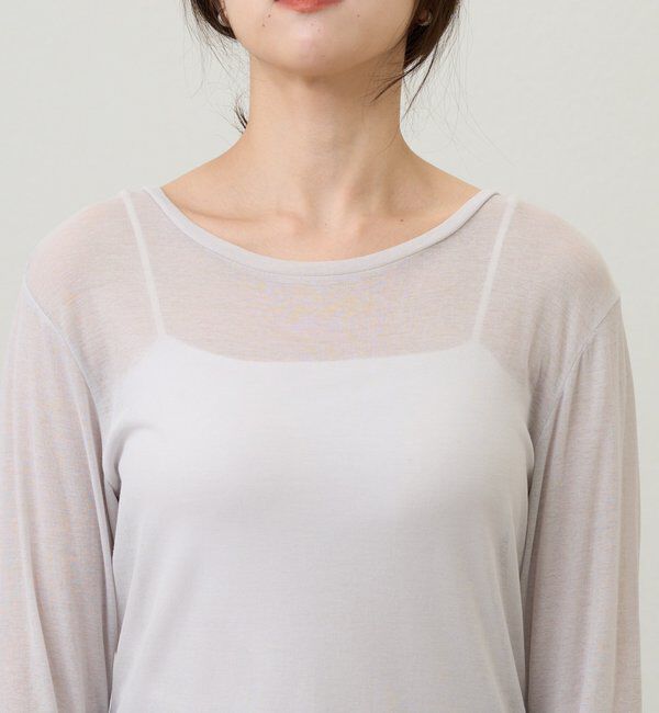  「ベーシックシアーロンTEE」|Tシャツ・カットソー|