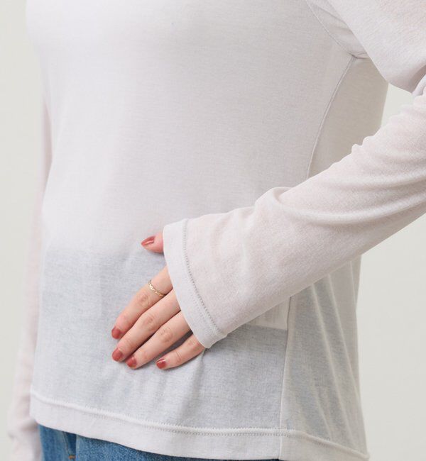  「ベーシックシアーロンTEE」|Tシャツ・カットソー|