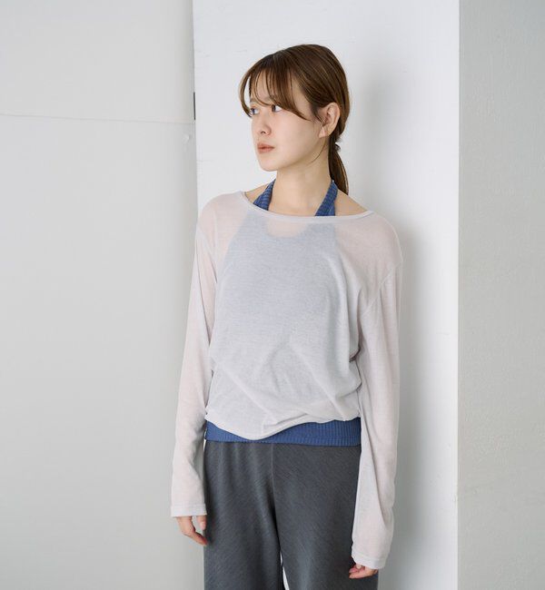  「ベーシックシアーロンTEE」|Tシャツ・カットソー|