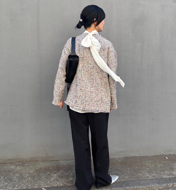  「【インフルエンサー＠akane_nagataコラボ】ツイードジャケット」|その他|
