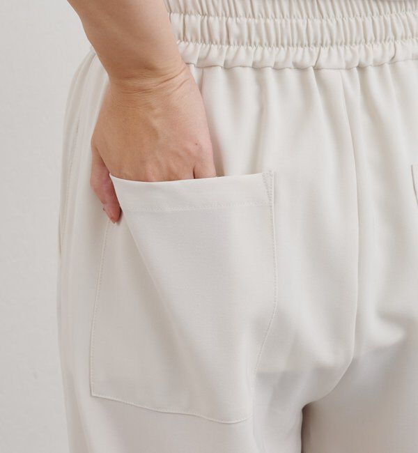  「ウエストデザインパンツ」|チノ|