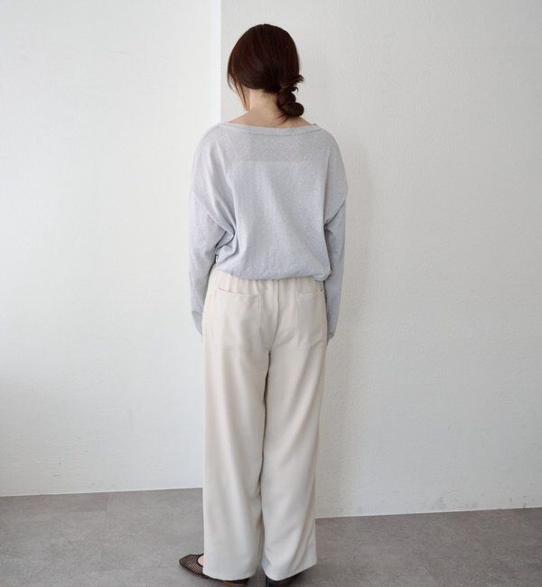  「ウエストデザインパンツ」|チノ|