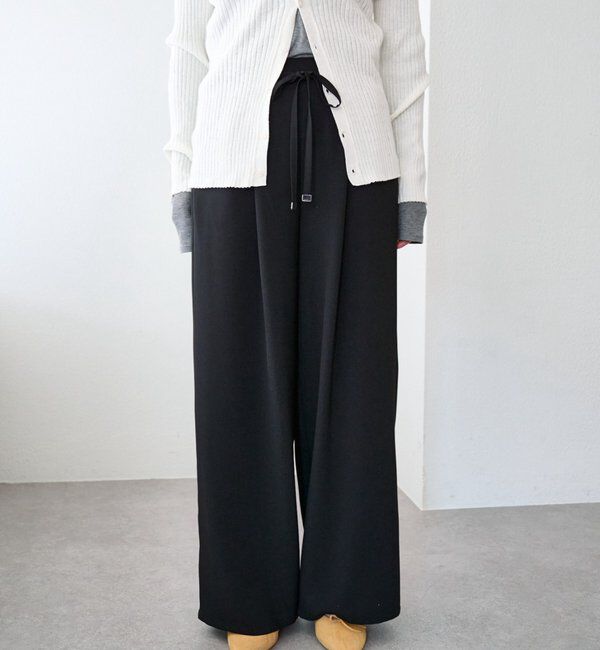  「ウエストデザインパンツ」|チノ|