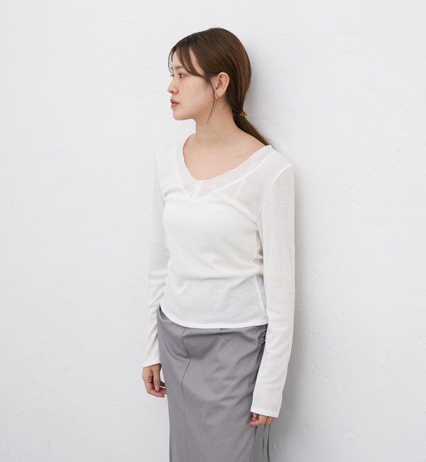  「シアードッキングロンTEE」|Tシャツ・カットソー|