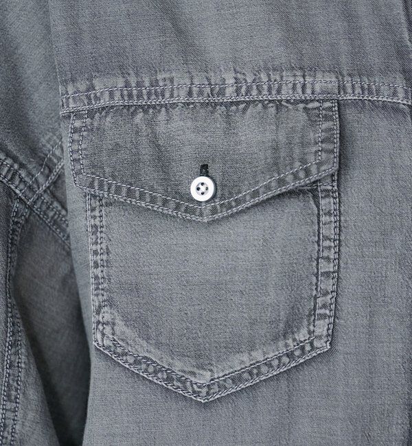  「シアーデニムシャツ」|シャツ・ブラウス|