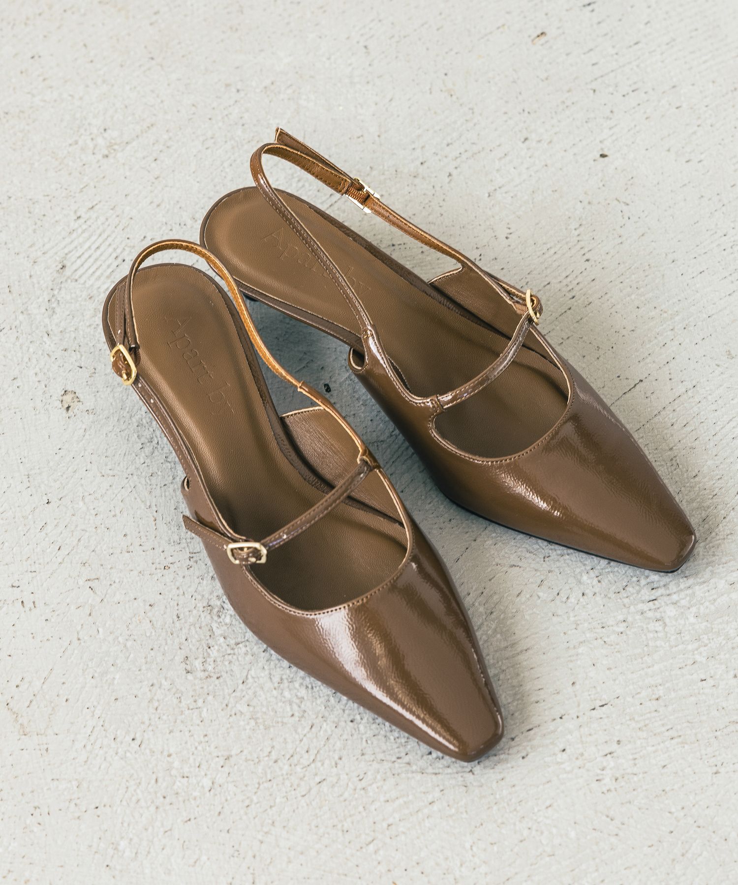 A part by 「メニーストラップミュール」|その他|ブラウン