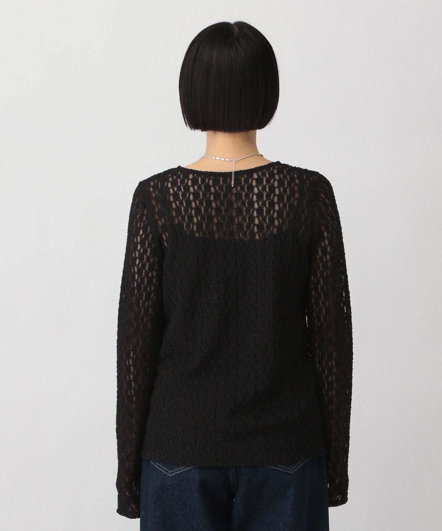 A part by 「レースカット_長袖」|Tシャツ・カットソー|