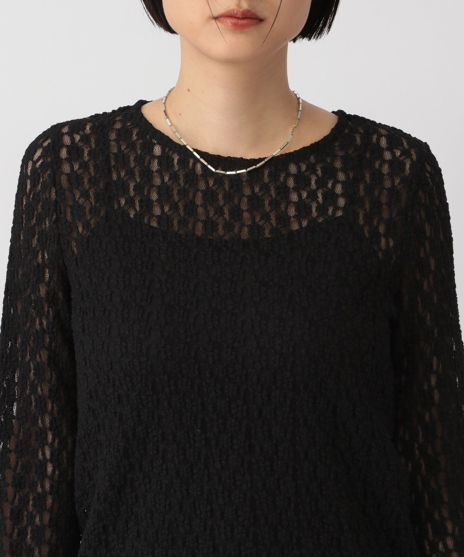 A part by 「レースカット_長袖」|Tシャツ・カットソー|