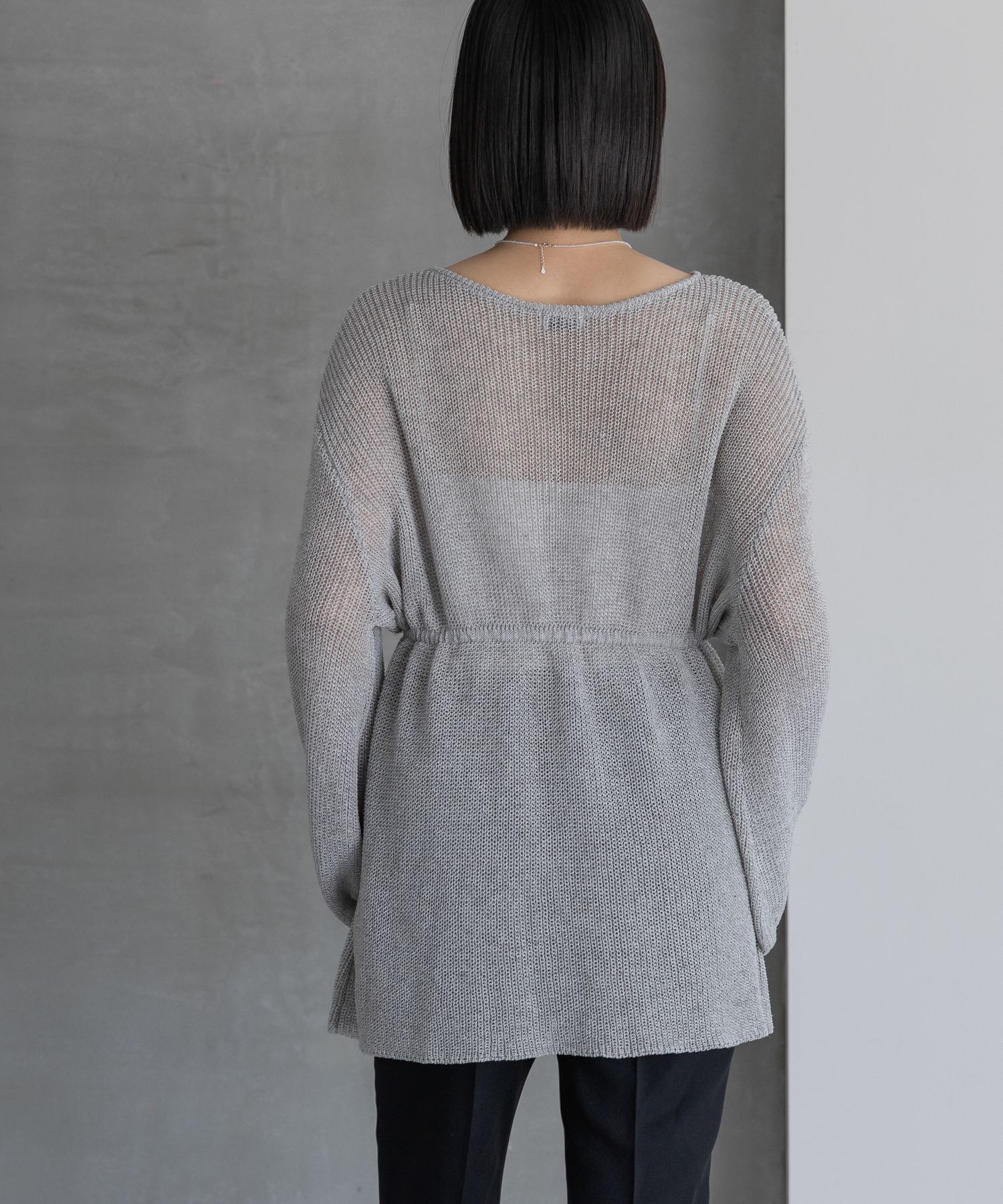 A part by 「リネンコンドロストカーディガン」|ニット・セーター|