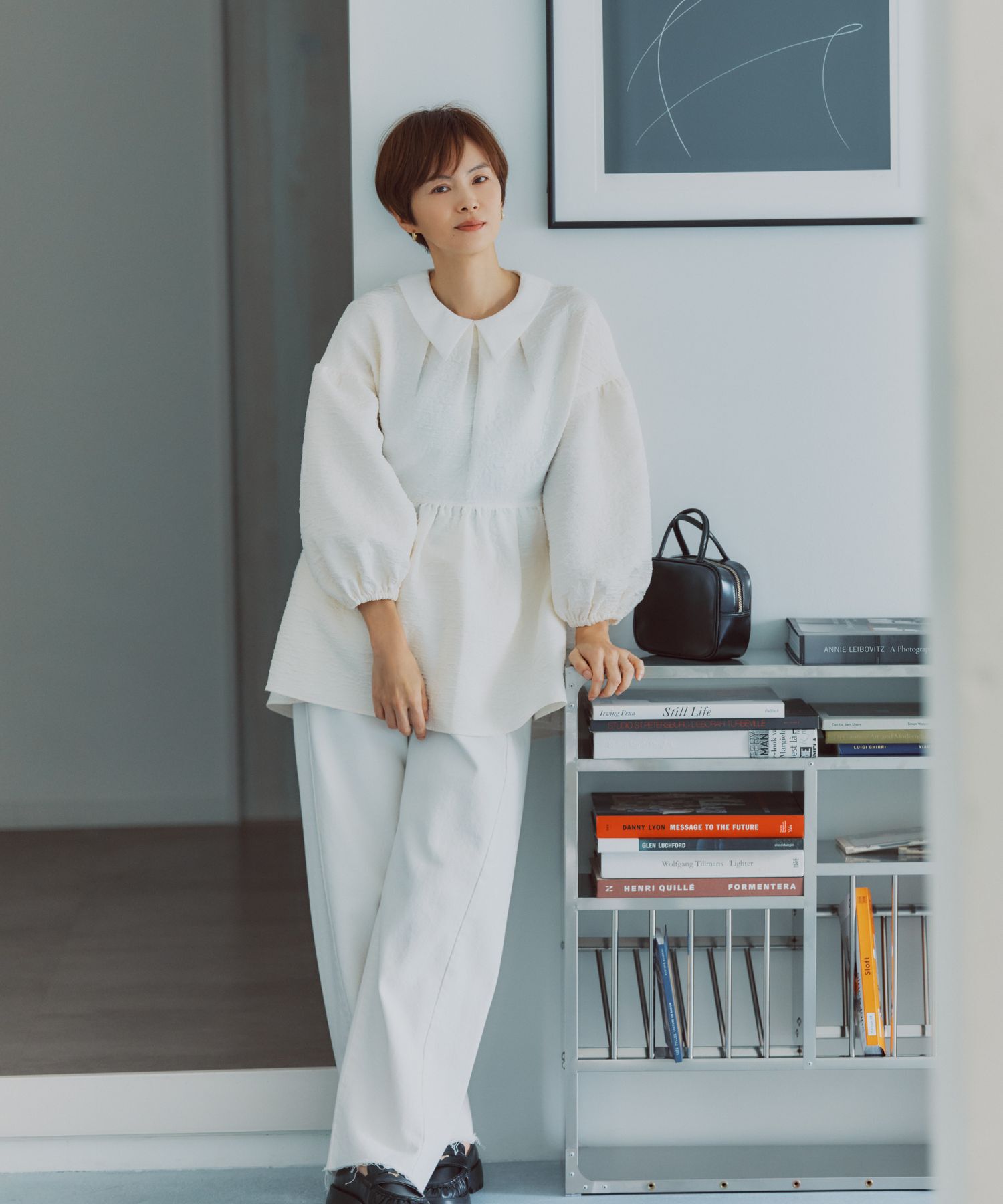 A part by 「【セレモニー】C*ジャガードブラウスセットアップ」|シャツ・ブラウス|