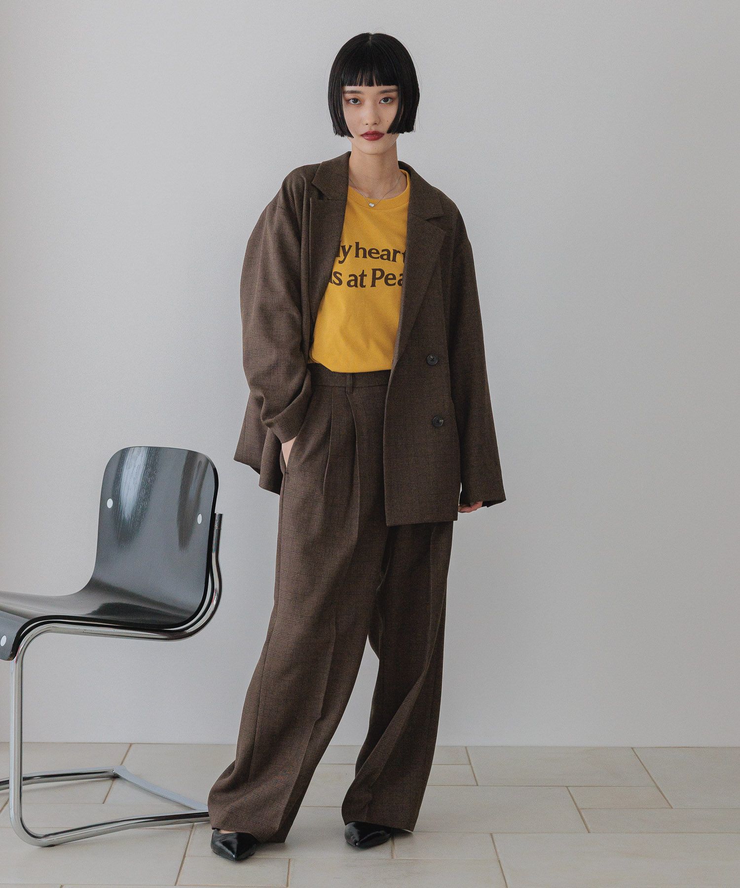 LOWRYS FARM「ラナテックダブルジャケット」|テーラードジャケット|