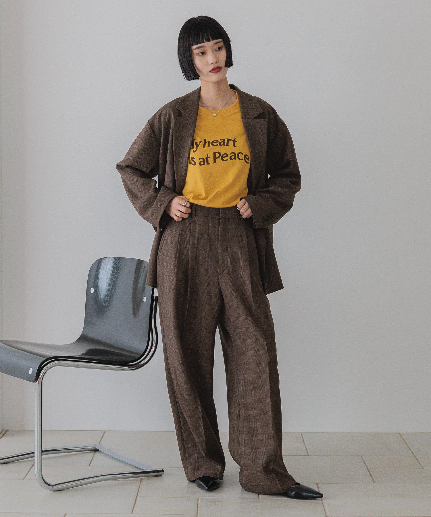 LOWRYS FARM「ラナテックダブルジャケット」|テーラードジャケット|