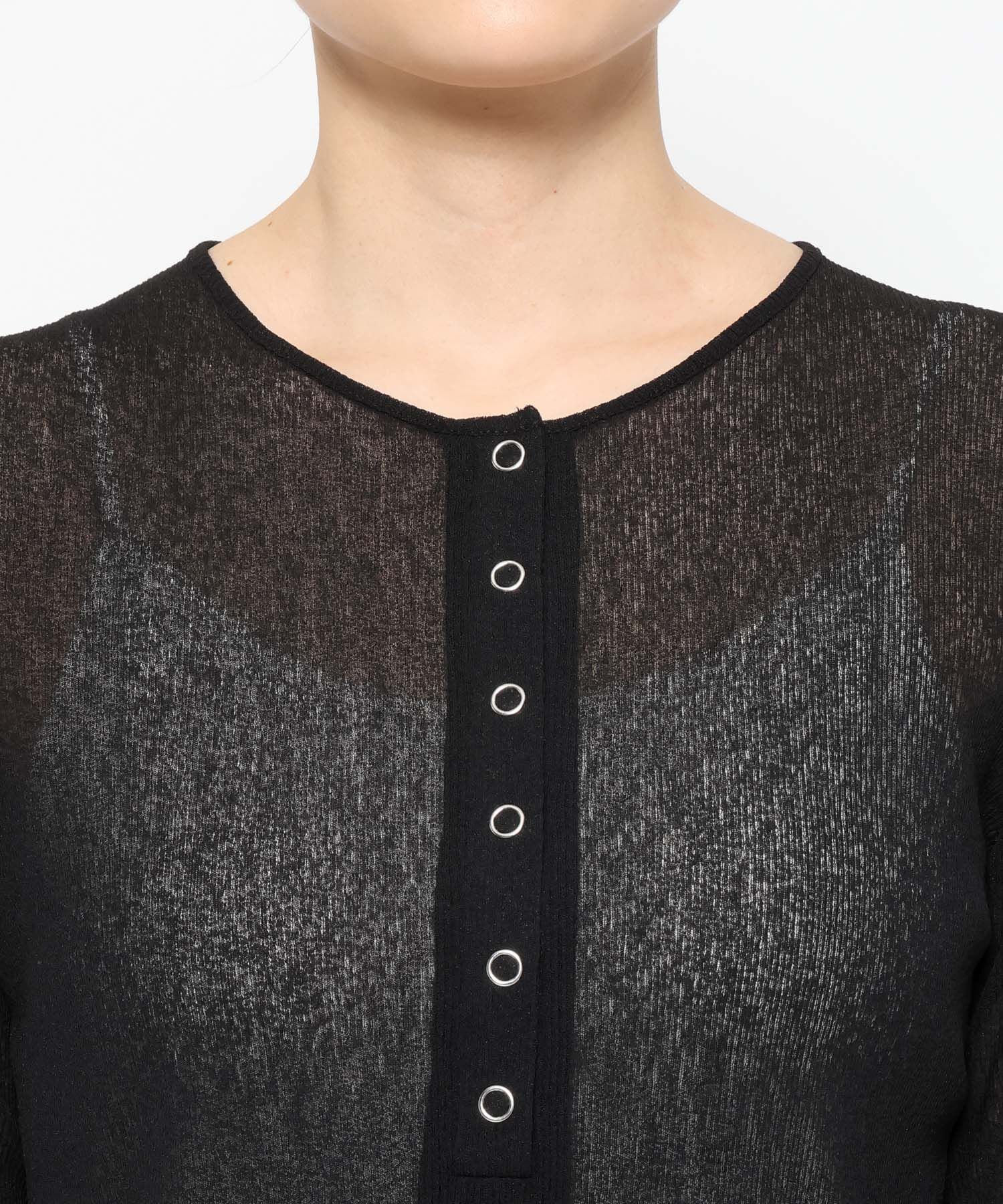 LOWRYS FARM「USEFULヘンリープルオーバーLS」|Tシャツ・カットソー|