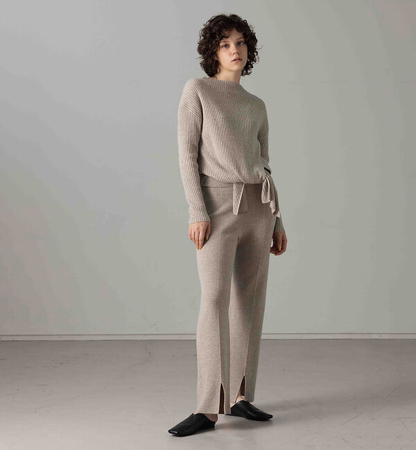 collex「【セットアップ対応】ファインウールニットパンツ」|ニット・セーター|