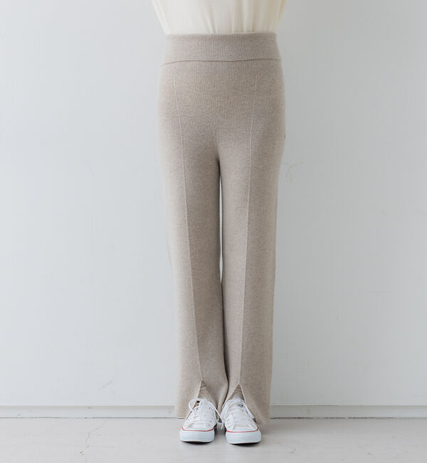 collex「【セットアップ対応】ファインウールニットパンツ」|ニット・セーター|