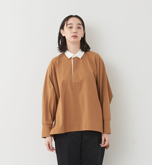 collex「ビッグラガーシャツ」|Tシャツ・カットソー|ダークベージュ