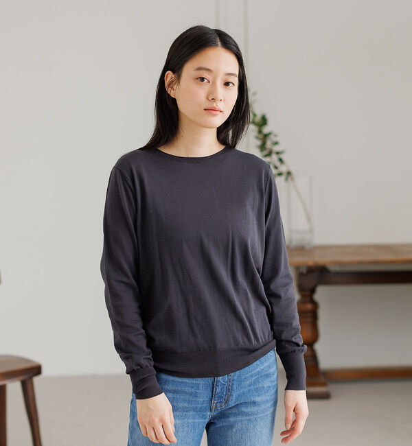 collex「SUVINコットンプルオーバー」|ニット・セーター|