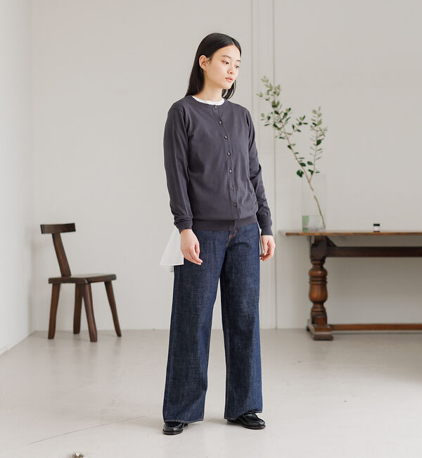 collex「SUVINコットンカーディガン」|カーディガン|