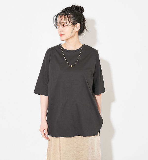 collex「【接触冷感・UVカット】コンパクトクールチュニックTシャツ」|Tシャツ・カットソー|