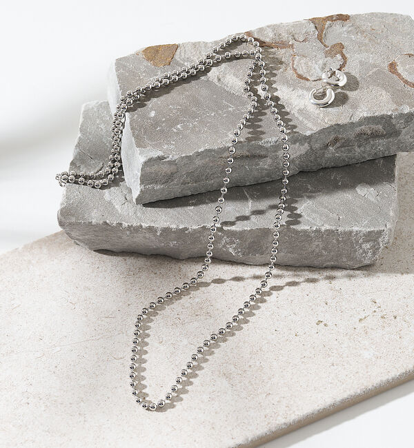 collex「【dignif】【金属アレルギー対応】ボールチェーンネックレス5mm」|ネックレス|