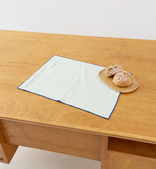 collex「リネン ナトゥーラ ランチョンマット 46&times;33cm」|食器・キッチングッズ|グリーン系その他1