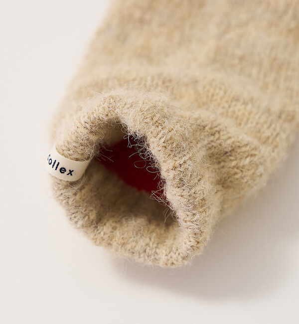 collex「【ユニセックス】バイカラーリバーシブル ルームソックス」|ソックス|