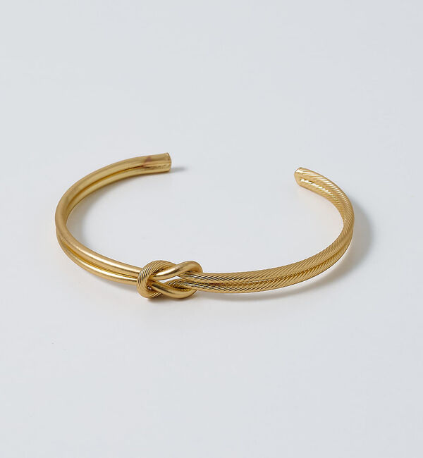 collex「【Ljud/ユード】ノットブラスバングル」|ブレスレット・バングル|