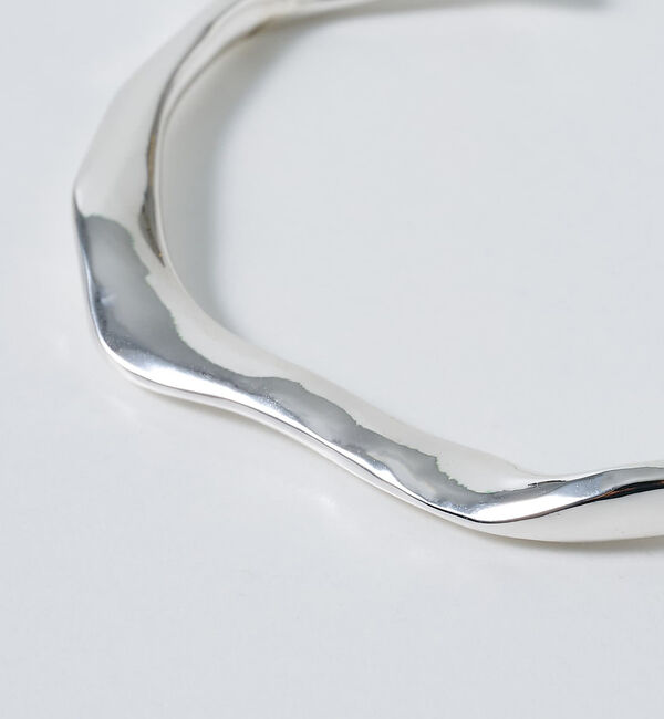 collex「【dignif】【金属アレルギー対応】ユラギウェーブバングル」|ブレスレット・バングル|