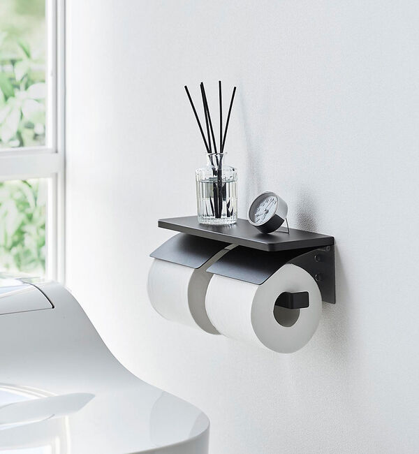 collex「【tower/タワー】ウォールトイレットペーパーホルダー ダブル 石こうボード壁」|その他|