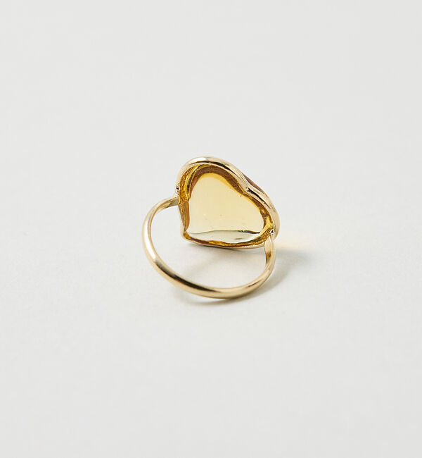 collex「【Elodie Pavie】ガラスハートリング」|リング|