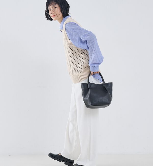 collex「2WAY バケットトートバッグ タックハンドル＆ショルダー」|ショルダー・メッセンジャー|
