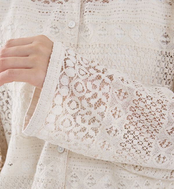 collex「総レースブラウス」|シャツ・ブラウス|