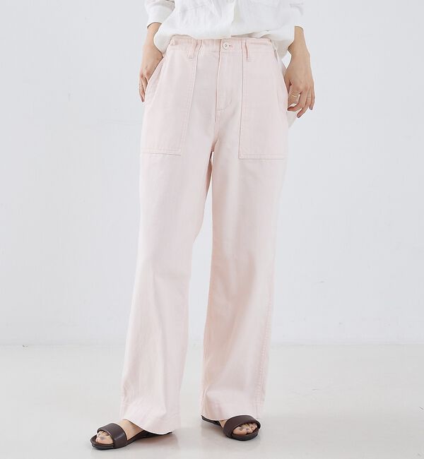 collex「ガーメントダイベイカーパンツ」|その他|ピンク