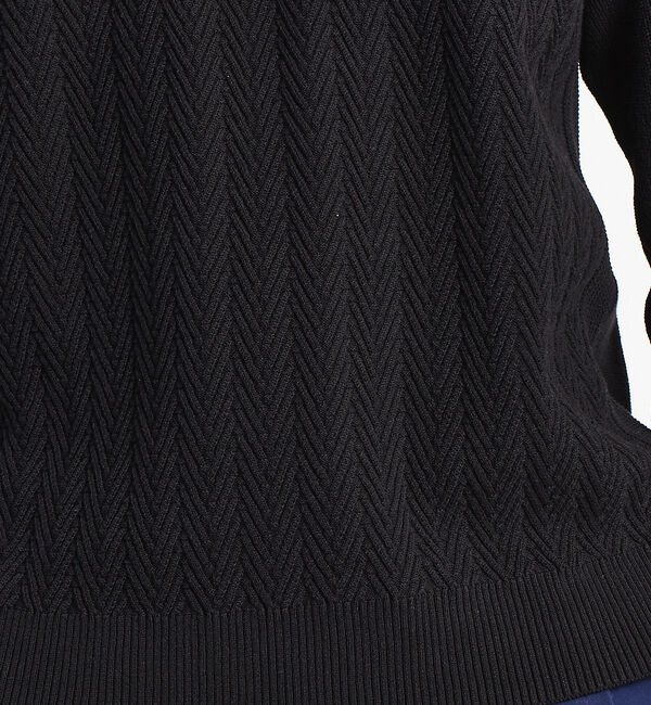 ABAHOUSE「コットンリンクスプルオーバーニット」|ニット・セーター|