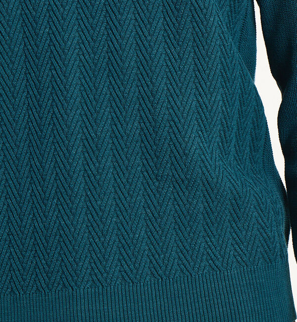 ABAHOUSE「コットンリンクスプルオーバーニット」|ニット・セーター|