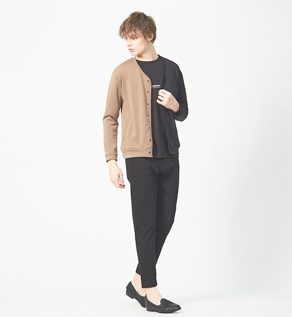 ABAHOUSE「バイカラー カーディガン」|カーディガン|