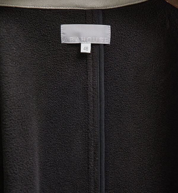 ABAHOUSE「【ネオスエード】裏フリース ステンカラーコート / バルマカーンコート」|ステンカラーコート|