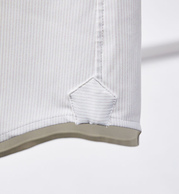 ABAHOUSE「【FLEX SHIRTS / Dry Moment使用】ミジン ストライプシャツ」|シャツ・ブラウス|