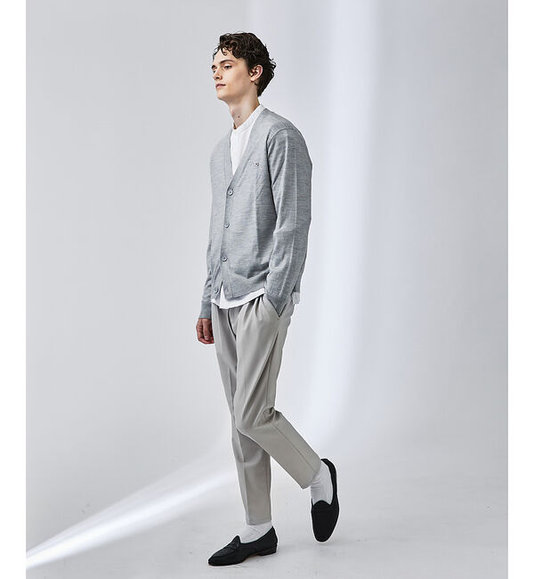 ABAHOUSE「センタータック バンドカラーシャツ」|シャツ・ブラウス|