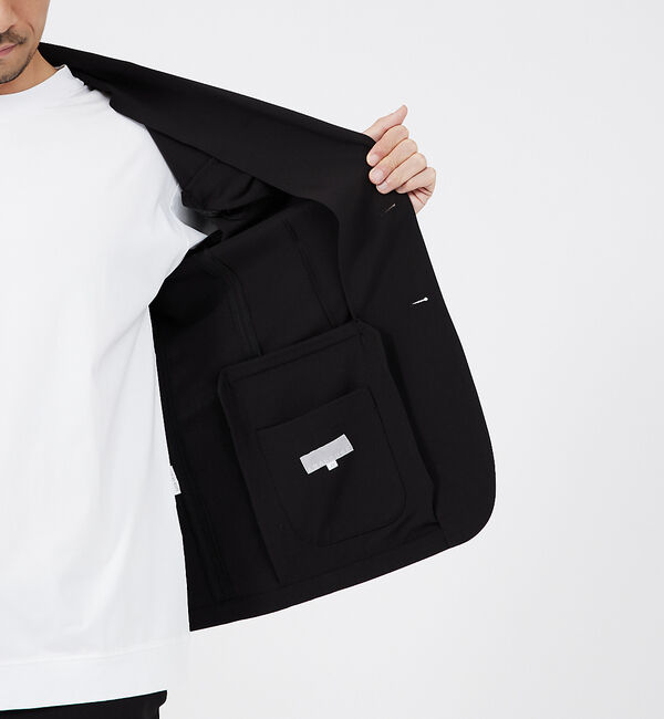 ABAHOUSE「【上下2点セット/セットアップ対応】シルキータッチ ウォッシャブル セットアップ」|スーツ|