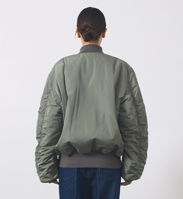 ABAHOUSE「【Valley Apparel / バレーアパレル】LIGHT MA-1 フライ」|ミリタリー・モッズコート|